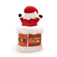 Peek-A-Boo Plush - Santa in Chimney