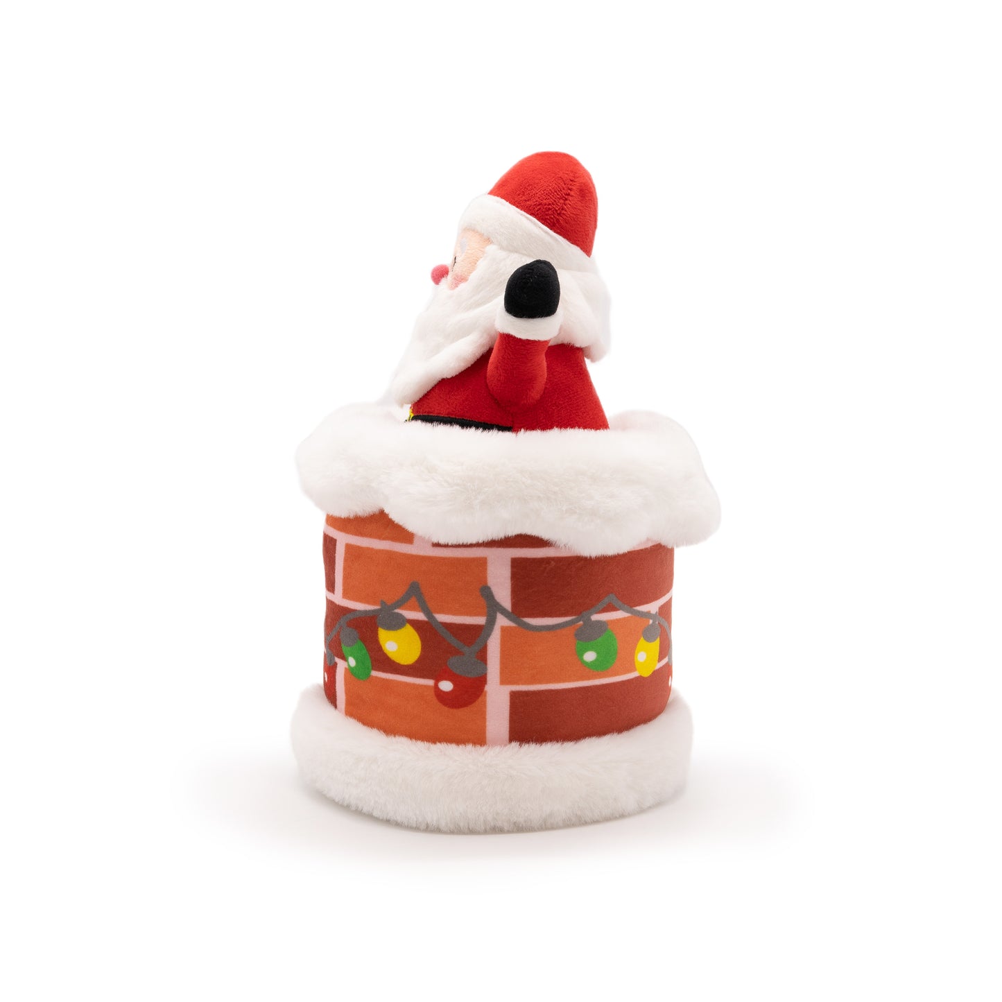 Peek-A-Boo Plush - Santa in Chimney