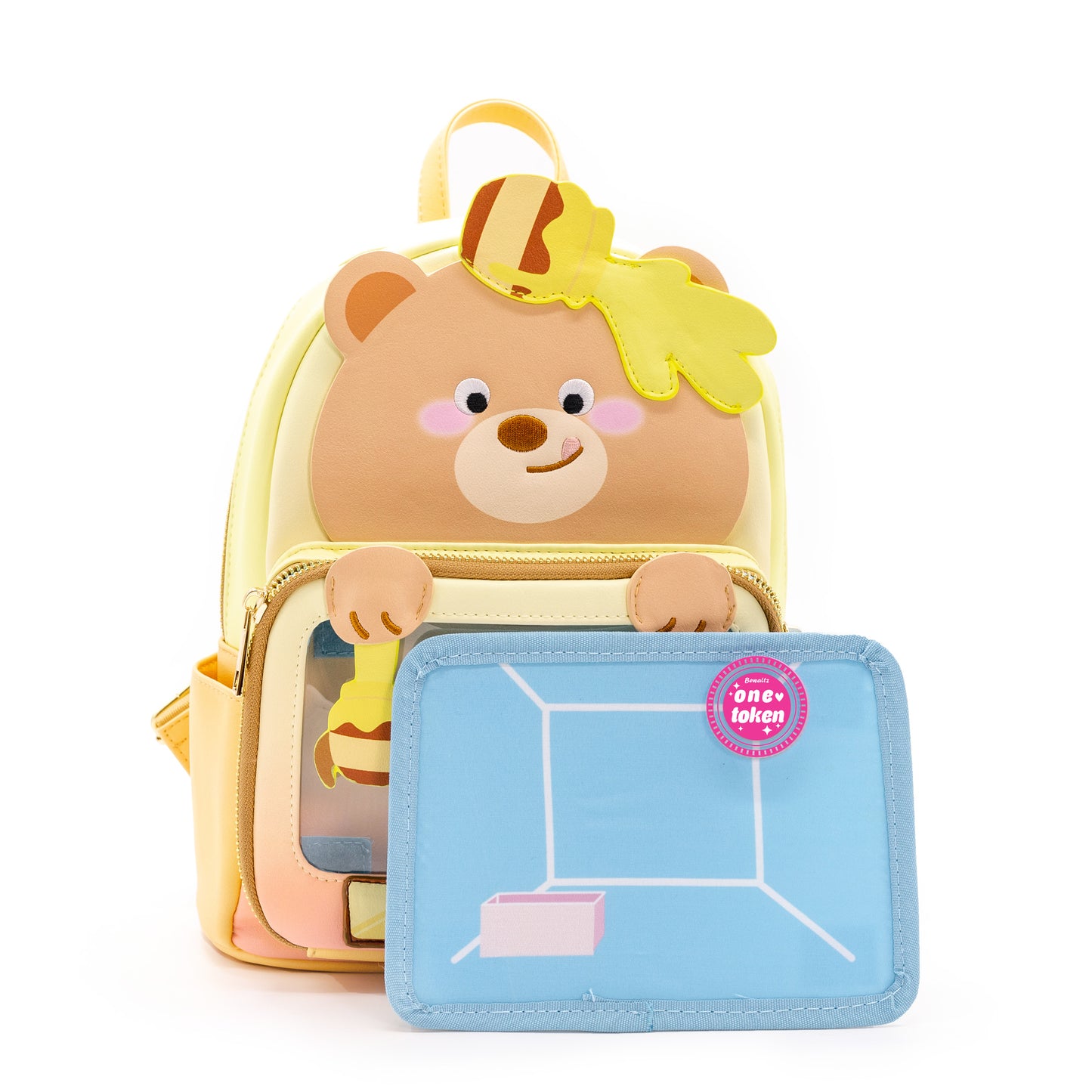 Claw Machine Pin Collector Backpack - Sweet Honey Bear