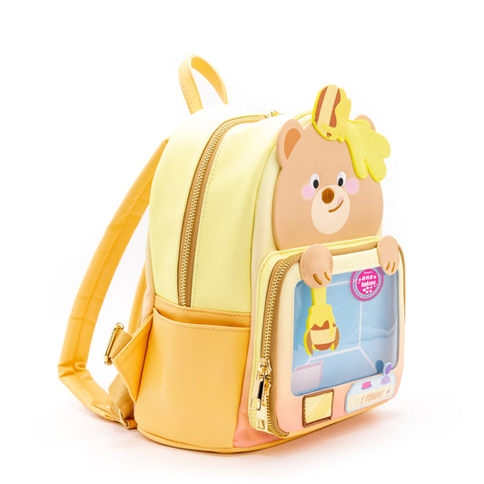 Claw Machine Pin Collector Backpack - Sweet Honey Bear