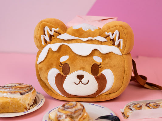 Cinnamon Roll Red Panda Crossbody