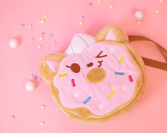 Donut Cat Crossbody