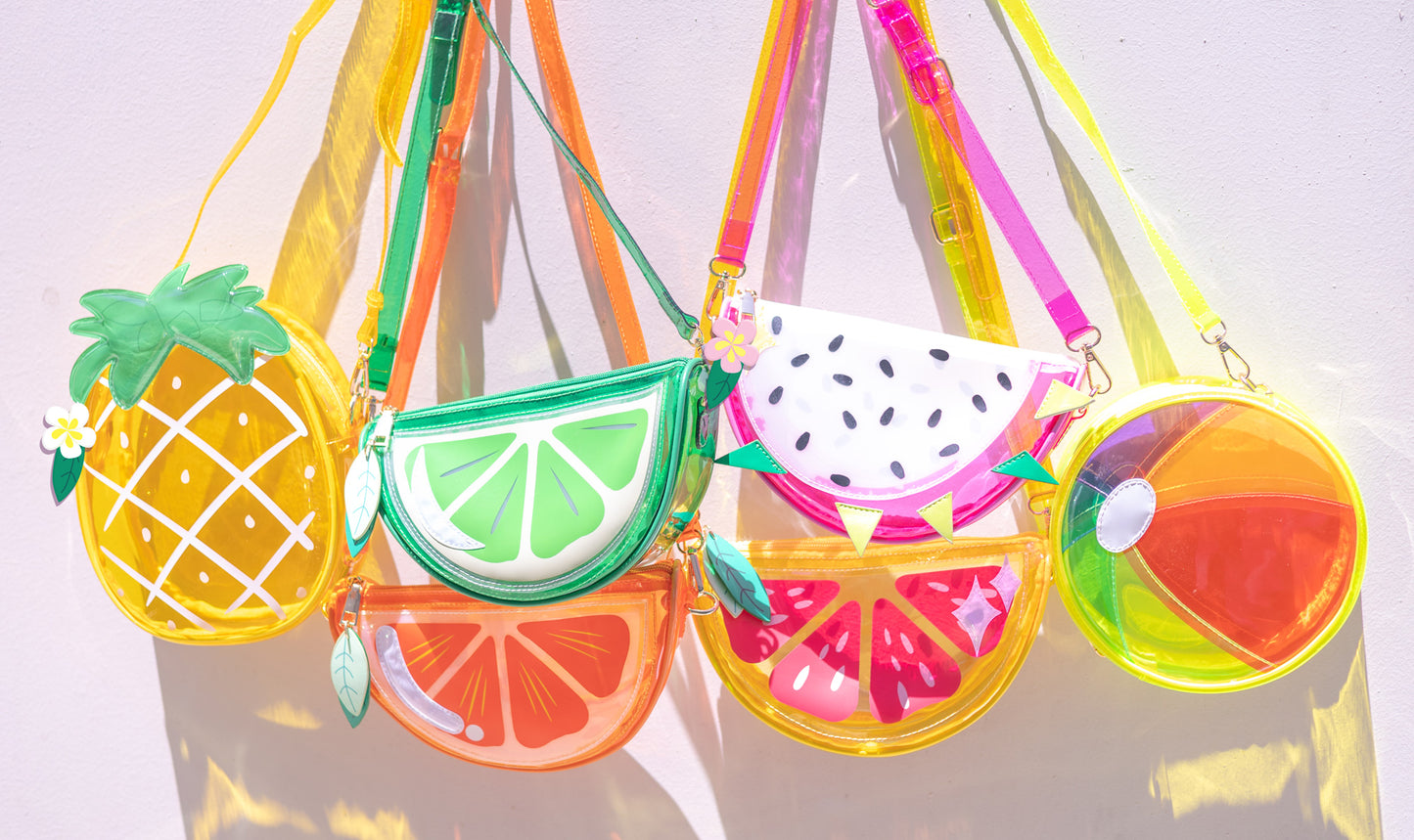 Jelly Fruit Handbag- Pineapple