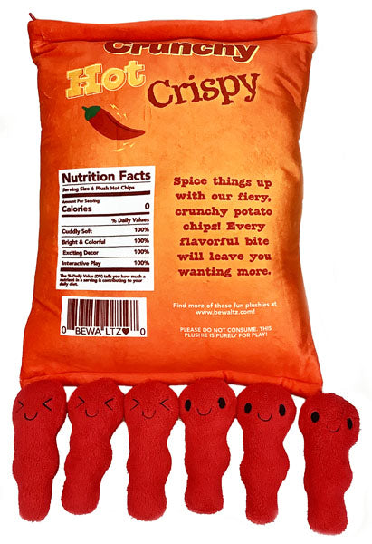 Mini Plushies - Red Hot Crisps