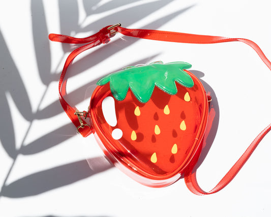 NEW! Jelly Fruit Handbag - Strawberry🍓