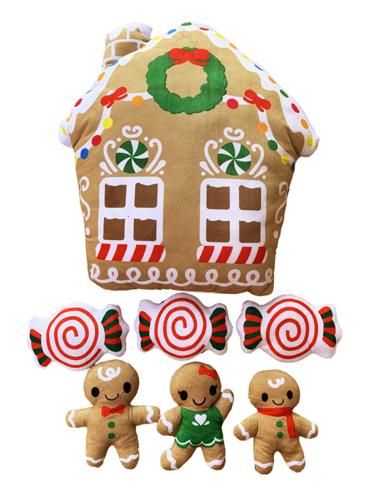 Mini Plushies - Gingerbread House