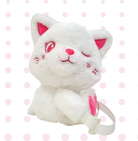 Plush Crossbody - Fluffy Kitty